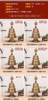 Placa de manzha pura de siete, brújula de mancha tallada hecha a mano en Nepal, pequeña, mediana y grande, regalo de cobre púrpura de estilo tibetano - details 1