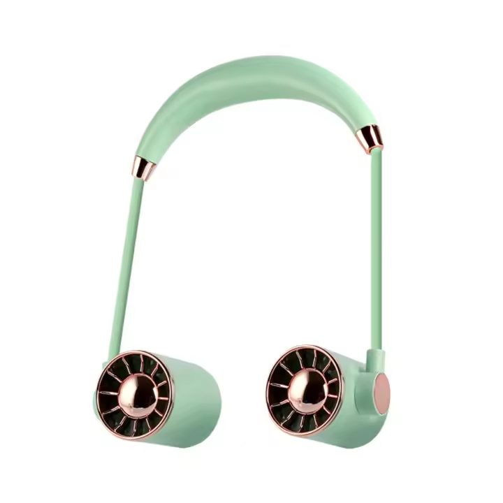 Mini ventilador portátil de 3 velocidades aire acondicionado recargable Silencioso al Aire Libre - 1