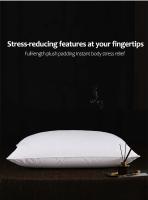 Almohada de Pluma de Ganso 100% Blanca Diseño de Bolster para Hotel de Cinco Estrellas - details 3