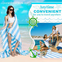 Manta de toalla de playa turca gigante, manta extra grande, manta bohemia, manta extra grande, secado rápido, suave, fina, sin arena, compacta, grande, sin arena, resistente a la arena, mujeres, hombres, adultos, regalo - details 8