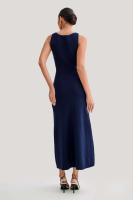 Elegante Vestido Largo de Punto para Mujer 2024 Moda de Verano Sin Mangas Cuello Redondo - details 7