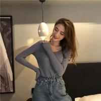 suéter de punto de manga larga para mujer, Jersey informal OL, otoño e invierno, 2025 - details 28