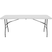Mesa de Camping Portátil Plegable 180 cm, Multiusos para Eventos en Espacios Exteriores o Interiores, Resina y Patas de Acero 4-6 Personas, Carga 150kg - details 2