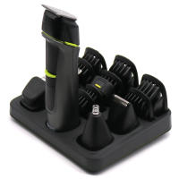 Kit de aseo todo en uno para hombres, Afeitadora eléctrica, cortadora de pelo impermeable, recortadora corporal de barba, máquina de corte de pelo recargable - details 0