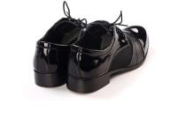 2023 Nuevo vestido de cuero genuino para hombre con borlas y zapatos de oficina con estampado formal - details 12