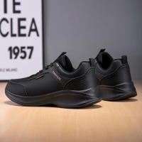 Zapatos deportivos ligeros de otoño para hombre, informales, con cordones, acolchados, para correr, zapatos impermeables para caminar en invierno - details 4