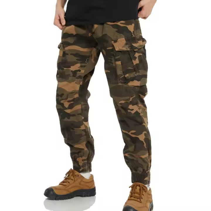 Solomon-Pantalon cargo multibolsillos para hombre, salopette d 'outillage, extérieur, FJD, coton décontracté, jogging de loisirs, automne, nouveau - 1