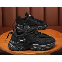 Zapatillas deportivas informales de suela gruesa para hombre, zapatos transpirables para correr al aire libre, zapatillas para papá, suelas suaves, cómodas, nuevas para las cuatro estaciones - details 11