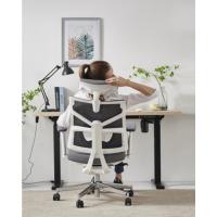 Oficina Ergonómica con Respaldo Adaptativo, Mesa y Silla de Escritorio de Alto Respaldo con Reposabrazos 4D, Profundidad de Asiento Ajustable, Soporte Lumbar y Reposacabezas 2D - details 2