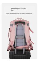 Mochila de equipo multifuncional para niñas, bolsa de ordenador simple de negocios para viajes de negocios - details 9