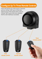 Wireless Bike Vibration Alarm 115dB Waterproof USB Charging Remote Control Motorcycle Electric Bicycle Security Burglar Alarm - details 10
