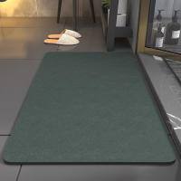 Alfombra de Baño de Tierra Diatomita Super Absorbente Antideslizante de Goma Lavable Secado Rápido para Baño y Lavabo Rectangular - details 1