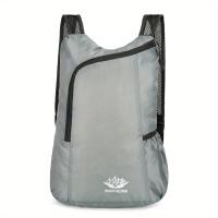 Mochila Plegable para Exteriores Ligera Bolsa de Viaje Mochila Plegable Exterior Color Beige Claro - details 11