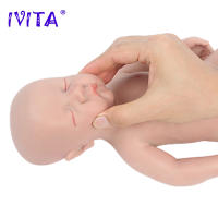 Muñeca de Silicona Renacida IVITA Muñeca Suave Realista para Niños Juguete Educativo de 16.92 pulgadas - details 15