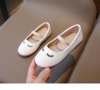 Zapatos de cuero antideslizantes para niñas, zapatillas versátiles de estilo coreano a la moda, fondo suave, Princesa, Chic, novedad de otoño, 2024 - details 7