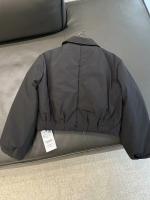 Chaqueta bomber de algodón cálida y corta de manga larga con solapa versátil y de alta calidad para mujer, nuevos productos de otoño e invierno, 2024 - details 5
