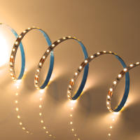 GAHADA Luz de Tira LED Flexible Ancho de PCB de 4MM 180LEDs/m Dos Cables Blanco Cálido Blanco - details 8