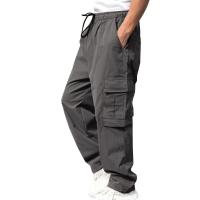 pantalones cargo para hombre pantalones casuales con cintura elástica. - details 2
