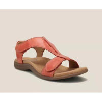 Sandalias ligeras con correa en el tobillo para mujer, zapatos Retro duraderos y suaves con punta abierta para playa y exteriores, 2024 - details 4
