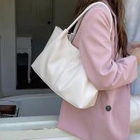 2025 bolso de hombro blanco, bolso suave PU para mujeres, bolsa de la escuela de gran capacidad, conjunto completo de bolsas de compras para estudiantes - details 9