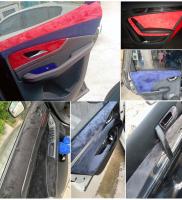 Funda de gamuza autoadhesiva para interior del coche, asiento de trabajo, 50x149cm - details 7