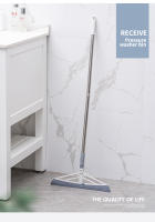 Escoba Mágica Rotable de 180° con Cerdas de Goma Silicona para Limpieza del Hogar y Pisos Utensilios Domésticos Apto para Limpieza de Pisos y Recogida de Polvo - details 0