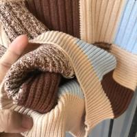 Suéter de punto para niños, suéter de fondo suelto a cuadros de Edición coreana para primavera y otoño, abrigo, suéter de invierno para bebé - details 17