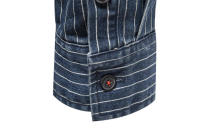 Camisa de manga larga con jeans a rayas de alta calidad para hombre, 2024 - details 6