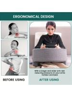Almohada de Lectura Suave Almohada de Escritorio con Apoyabrazos para Juegos, Trabajo, Sentar en Sofá Cubierta Desmontable y Lavable - details 0