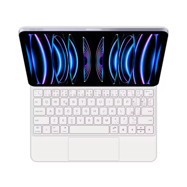 AJIUYU-Teclado mágico Español para iPad Pro, 11 ", 2018-22, Air 5, 4, 10,9", Pro11, 3, 2 - 1