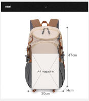Bolsa de montañismo Escalada al aire libre Almacenamiento grande, viajes, compras, camping, bolsa de corta distancia, mochila universitaria portátil, mochila escolar - details 0