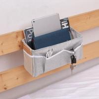 Bolsa de almacenamiento extraíble de gran capacidad con pegatina mágica, multibolsillo, litera, bolsa lateral para camas, cesta de almacenamiento de artículos diversos - details 6