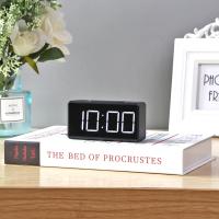 Reloj despertador Digital LED con retroiluminación, calendario de datos y hora, reloj de mesa con retroiluminación electrónica - details 5