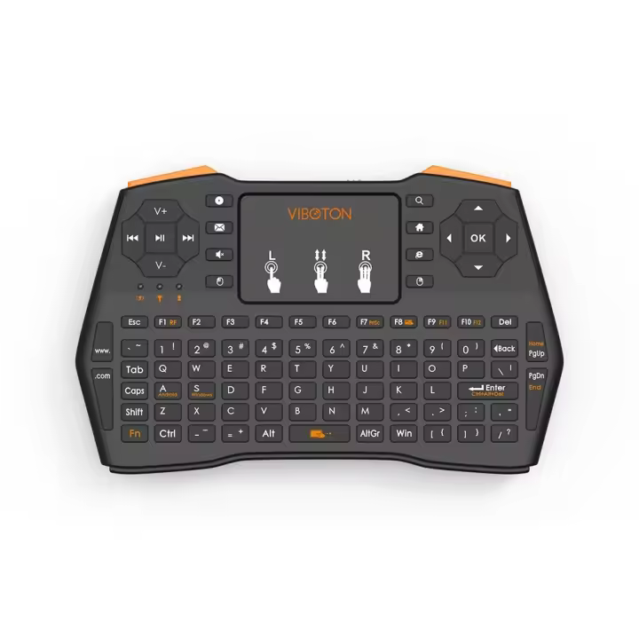 Nuevo Teclado inalámbrico i8plus 2,4G ratón volador Mini TV Box Smart TV ordenador teclado Universal - 1