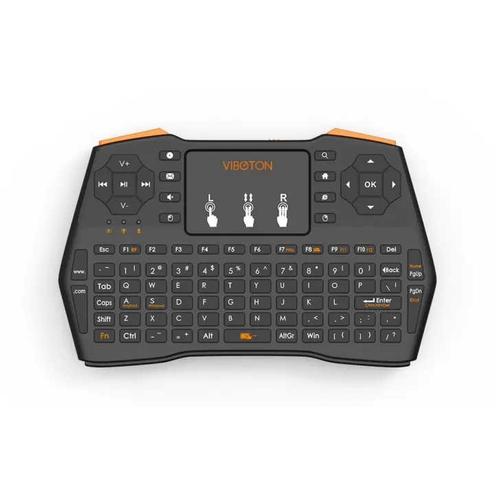 Nuevo Teclado inalámbrico i8plus 2,4G ratón volador Mini TV Box Smart TV ordenador teclado Universal - 1