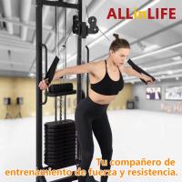 Máquina de Musculación Multiestación Musculación,Maquina Multifuncion Musculacion para Estación de dominadas con Pesas,Maquina Gimnasio para Fitness Gimnasio en Casa, Ejercitar Parte Superior Cuerpo - details 6