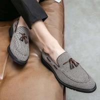 Nuevos zapatos occidentales informales de cuero para hombre, talla 48 US 14, de diseñador, fáciles de usar - details 7