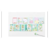 San-x-Bloc de notas adhesivas Sumikko Gurashi para niños, Kawaii, material escolar de oficina, regalo de papelería - details 4