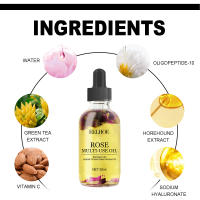 El pétalo de rosa hidrata la piel del cuerpo, protege el cabello y los pies de grietas, aceite esencial de cuidado multiefecto - details 2