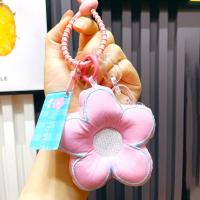 Bolsa de flores de dopamina portátil, colgante de cadena acrílica, tela, mochila fresca, decoración, bolsa, dijes, cordón Floral relleno para niños - details 4