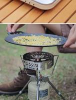 ISE Instalación Al Aire Libre A Prueba De Viento Portátil Camping Picnic Bloque De Viento Anillo De Estufa De Acero Inoxidable - Grande - details 3