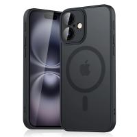 Funda magnética de lujo con armadura translúcida mate a prueba de golpes para iPhone 11 12 13 14 15 16 para cubierta de carga inalámbrica Magsafe - details 1