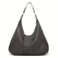 Bolso Hobo vegano Vintage, bolso de hombro Retro de gran capacidad, bolso y monedero de moda para mujer - details 2