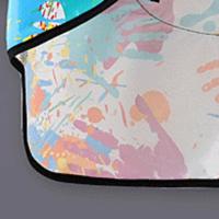 Delantal de pintura suave con bolsillo para niños, delantal de arte para jardín de infantes - details 6