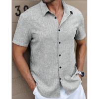Temu Shein Camisa deportiva de color sólido Top con botones Casual - details 8
