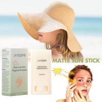 Barra de protección solar mate, 5 uds., barra solar mate refrescante SPF50 + protección UV para la cara, antioxidante, control de aceite, protector solar para el rostro - details 9