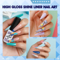 ROSALIND-pluma de esmalte de Gel para uñas, delineador de rayas, diseño de pintura, barniz de Gel UV, Semiperment Gliiter, herramientas para uñas, 5ml - details 9
