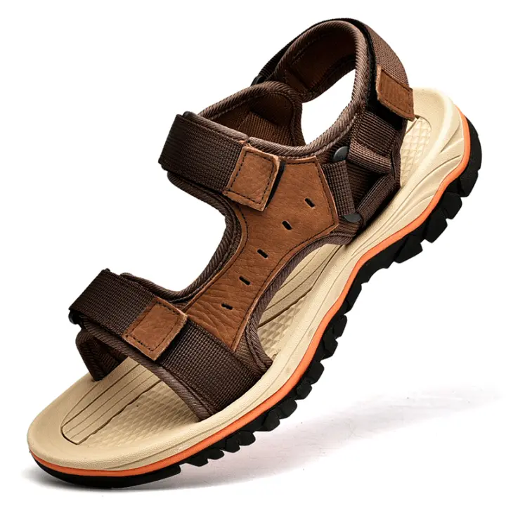 Sandalias de senderismo impermeables para hombre, sandalias de agua con punta cerrada, deportivas atléticas para verano, playa al aire libre - 1