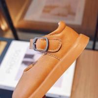 Zapatos de cuero para niñas, calzado elegante de suela suave, Color sólido, estilo coreano, versátil, de princesa, novedad de otoño, 2024 - details 6