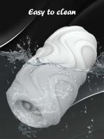 Leten-juguetes masturbadores masculinos de silicona suave, Vagina, ejercicio de resistencia para adultos, productos sexuales, taza de bolsillo al vacío para hombres - details 2